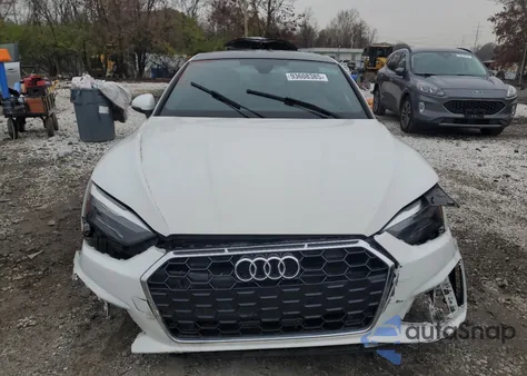 2021 Audi A5 Sline Prm z USA, uszkodzony, nr VIN WAUDACF51MA015932